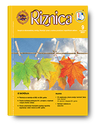 Riznica rujan