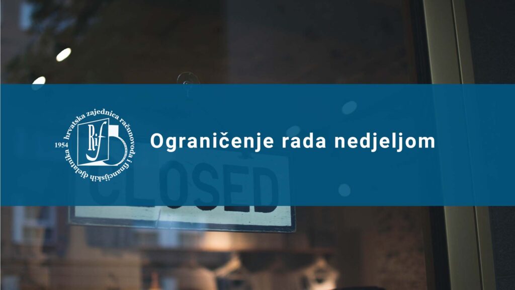 Ograničenje rada nedjeljom